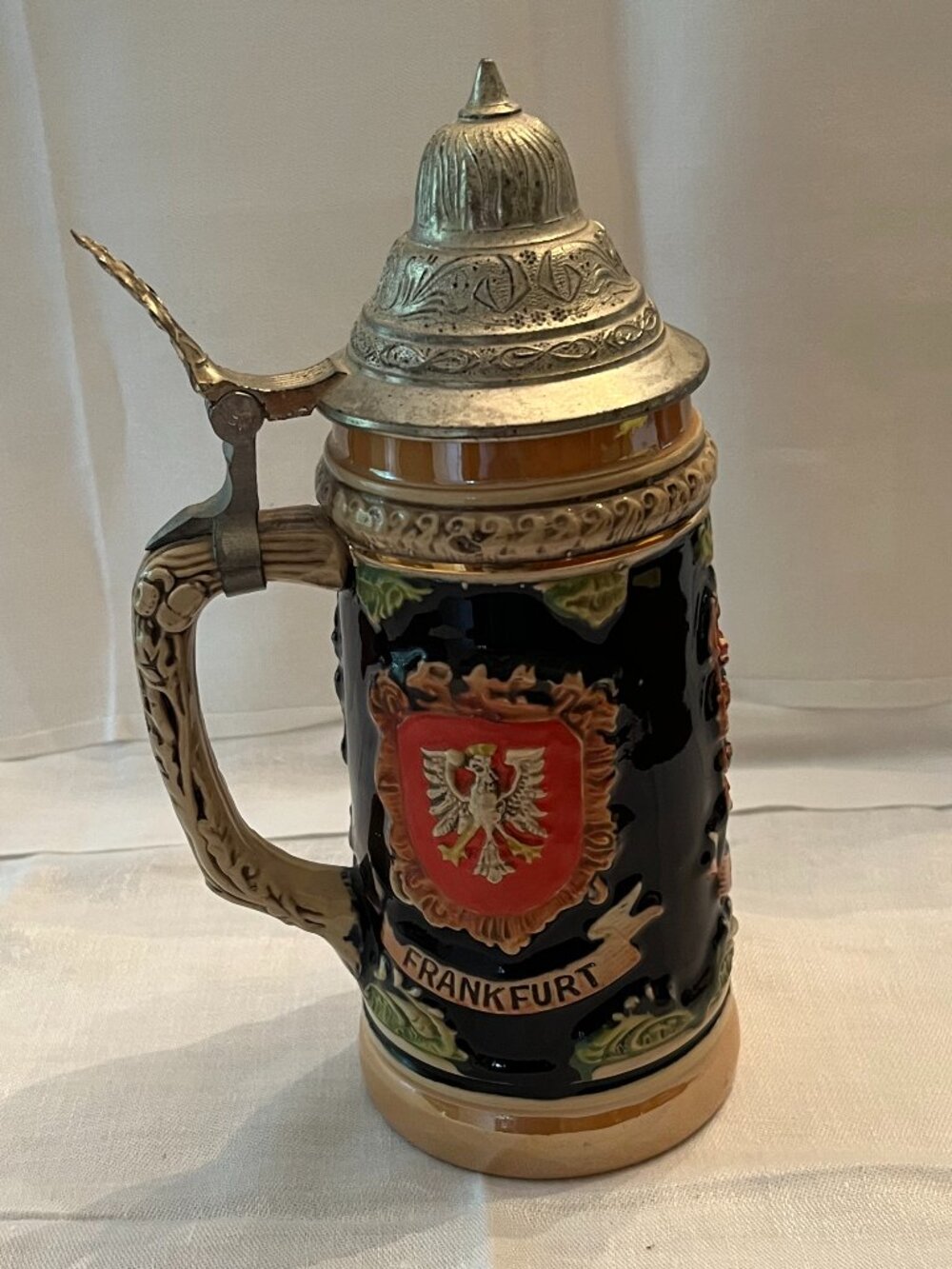 Lidded German Beer Stein